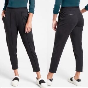 Athleta Venice Black Pintuck Pant